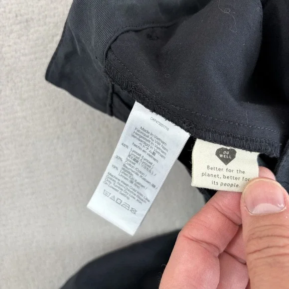 Madewell The Harlow Wide-Leg Trouser Pants in Black Women 00 NWOT $118 - Picture 11 of 12